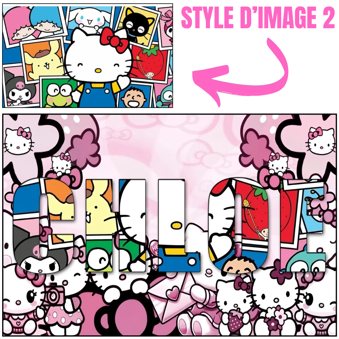 Dessin Personnalisé Hello