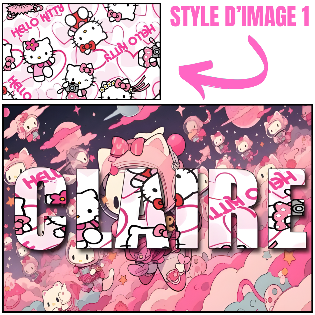 Dessin Personnalisé Hello