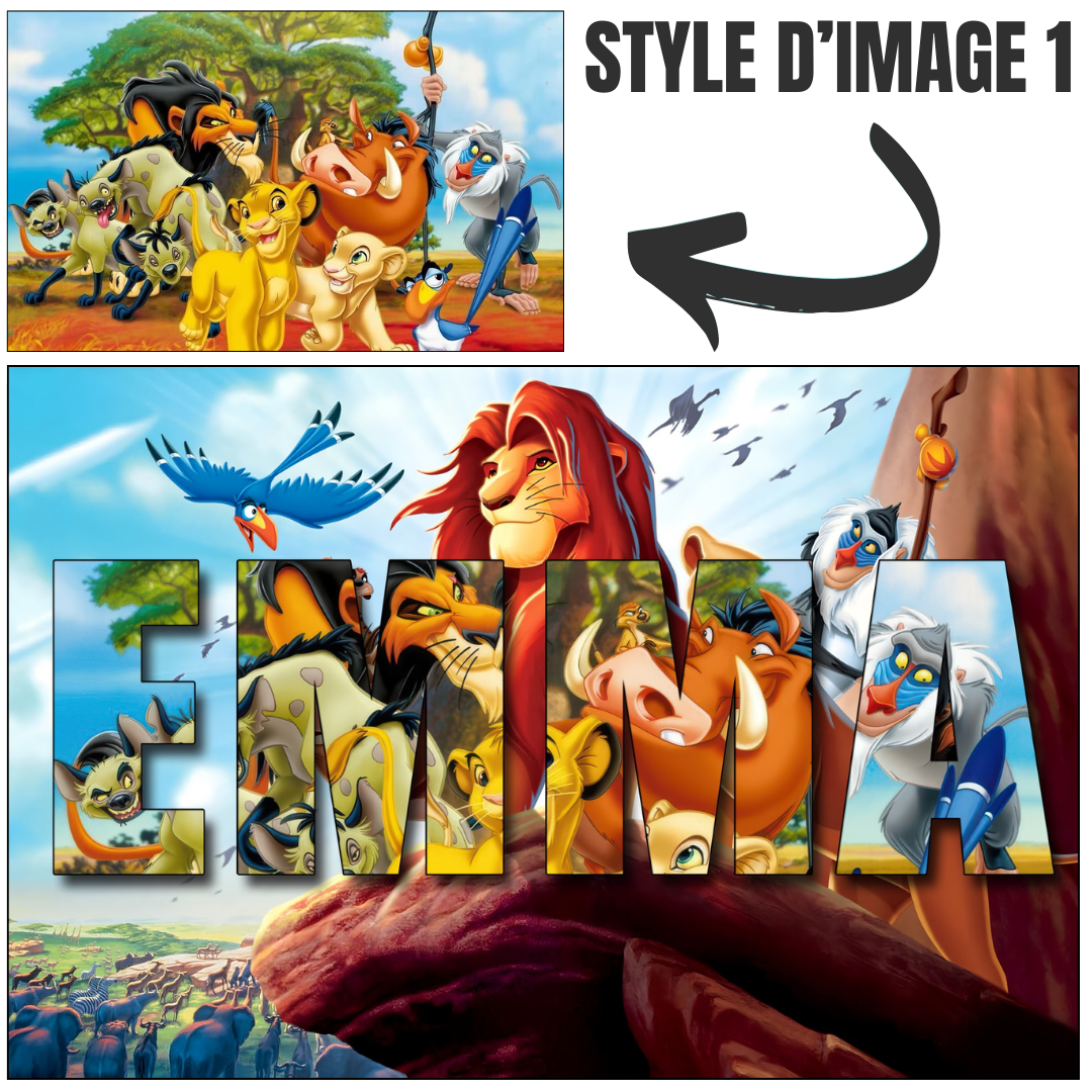 Dessin Personnalisé Lion