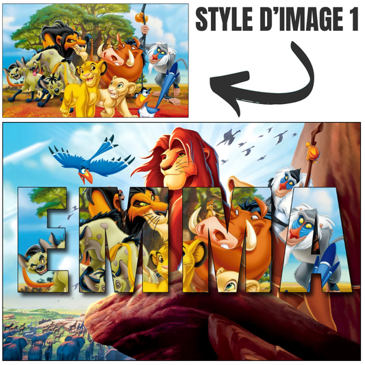 Dessin Personnalisé Lion