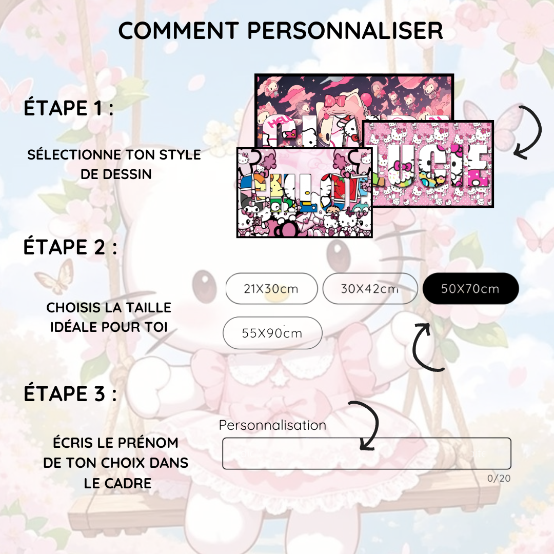 Dessin Personnalisé Hello