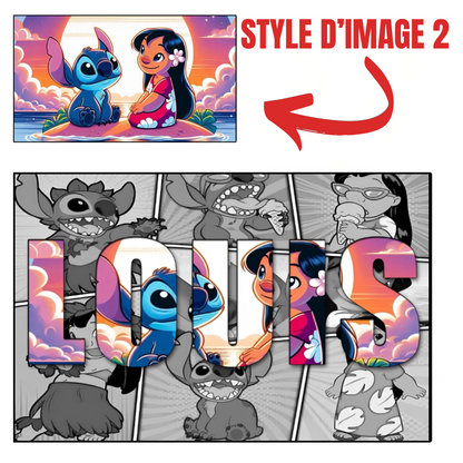 Dessin Personnalisé Ohana