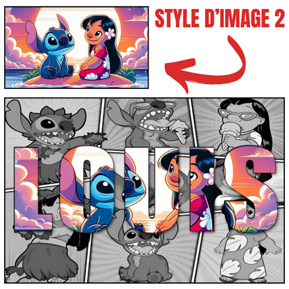 Dessin Personnalisé Ohana